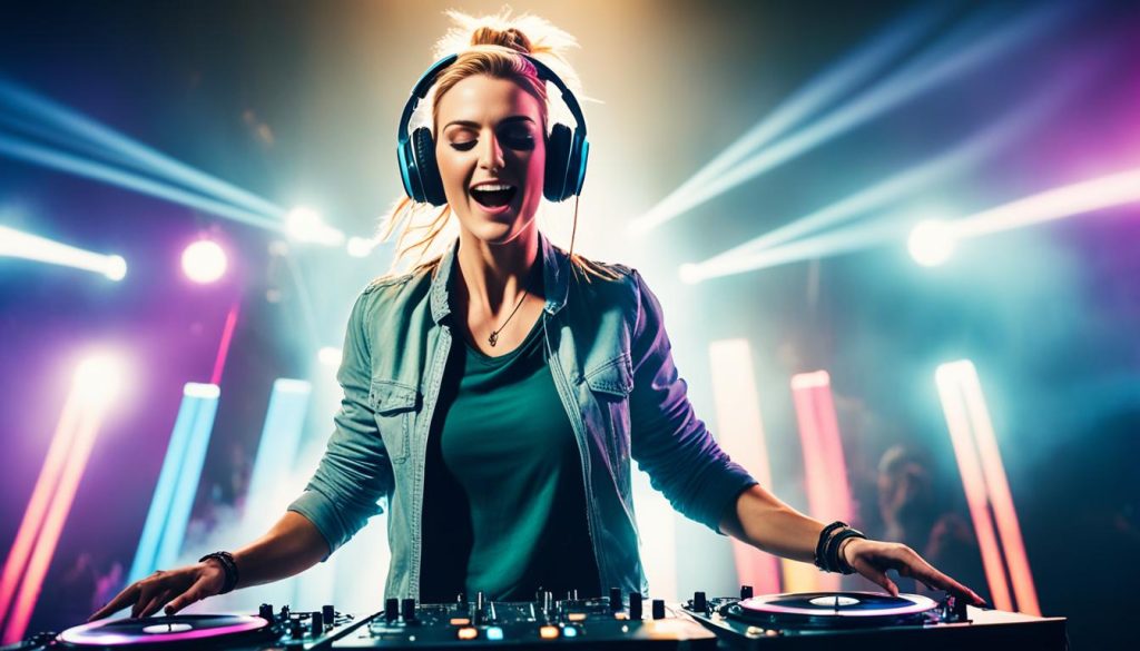 Who is the white female DJ in South Africa?